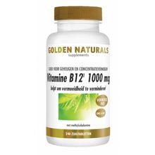 Foto van Golden Naturals Vitamine B12 1000 mcg