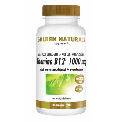 Golden Naturals Vitamine B12 1000 mcg