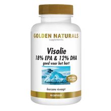Foto van Golden Naturals Visolie 18% EPA & 12% DHA