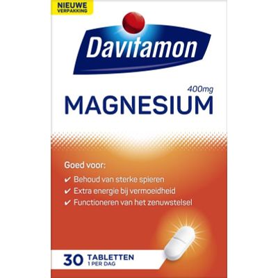 Davitamon Magnesium forte 400 30 tabletten - Mineralen enkel