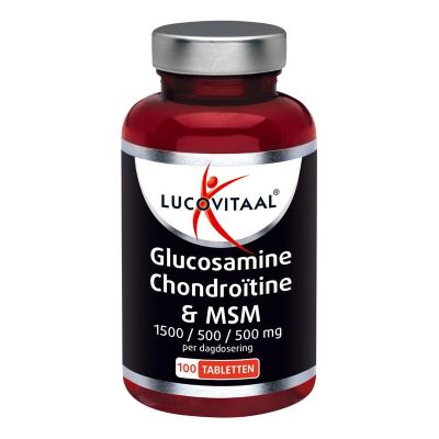 Lucovitaal Glucosamine/chondroitine/msm