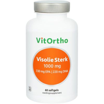 Vitortho Visolie Sterk 1000 mg 330 mg EPA 220 mg DHA