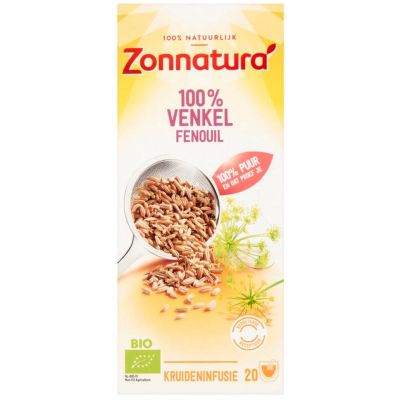 Zonnatura venkel thee 100% zon