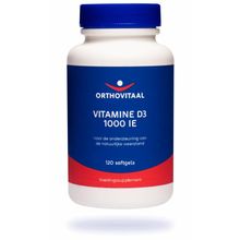 Foto van Orthovitaal Vitamine D3 1000IE/25mcg