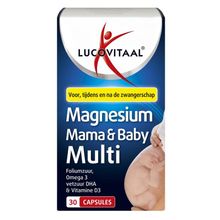 Foto van Lucovitaal Magnesium mama & baby multi