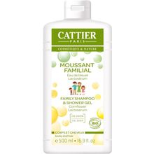 Foto van Cattier Family shampoo en shower gel