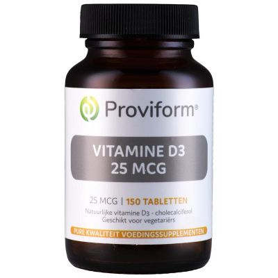 Foto van Proviform Vitamine D3 - 25mcg (1000IE)