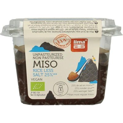 Foto van Lima Brown rice ongepasteuriseerd 25% minder zout
