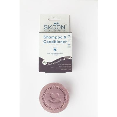 Skoon Solid shampoo & conditioner 2 in 1 Skoon Solid shampoo & conditioner 2 in 1 90 gram - Shampoo