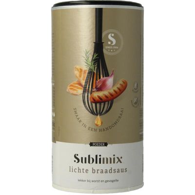 Sublimix Lichte braadsaus glutenvrij Sublimix Lichte braadsaus glutenvrij 255 gram - Overig reform/levensmiddelen