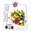 Afbeelding van Cadeau doos trendy bloemen zomaar