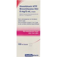 Healthypharm Broomhexine hoestdrank 8 mg