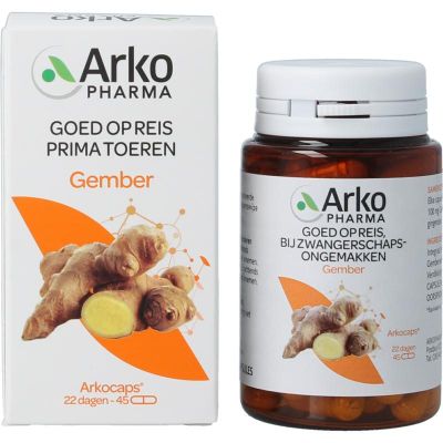 Arkocaps Gember 45 capsules - Fytotherapie