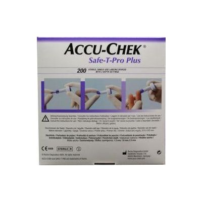 Accu Chek Safe T-pro plus lancetten