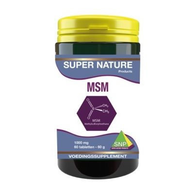 SNP MSM 1000 mg Foto van SNP MSM 1000 mg