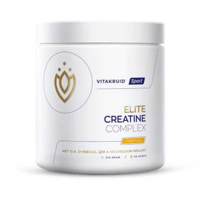 Vitakruid Elite creatine monohydraat complex tropical 315 gram - Overige vitaminen/mineralen