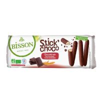 Bisson stick choco pure chocolade bio