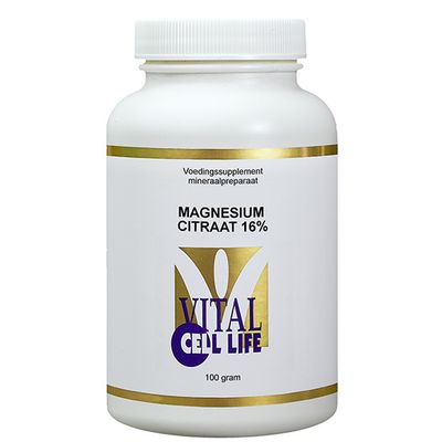 Vital Cell Life Magnesium citraat 160 mg poeder