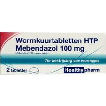 Foto van Healthypharm Mebendazol / wormkuur
