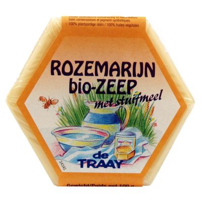 Foto van Traay Zeep rozemarijn / stuifmeel bio