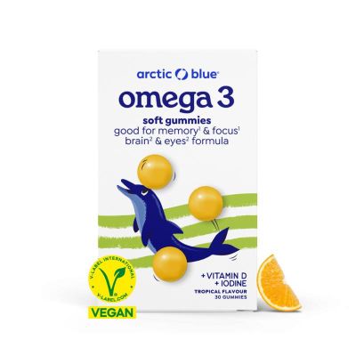 Arctic Blue Omega 3 gummie vegan Arctic Blue Omega 3 gummie vegan 30 stuks - Vetzuren