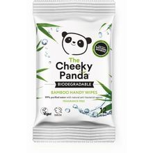 Foto van The Cheeky Panda Bamboo bioafbreekbaar vochtige doekjes