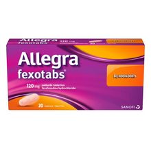 Foto van Allegra Fexotabs hooikoortstabletten