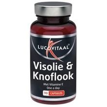 Foto van Lucovitaal Visolie & knoflook