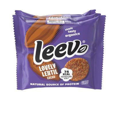 Foto van Leev Lovely lentil cakes cacao bio