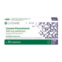 Foto van Paracetamol 500MG Livsane