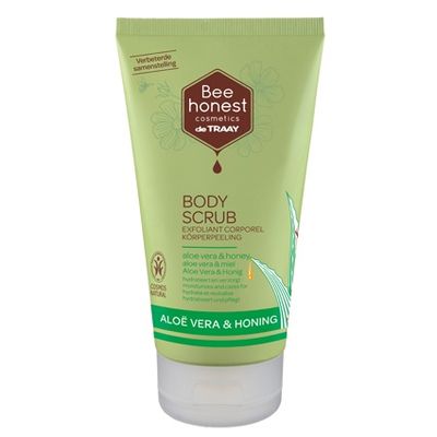 Traay Bee Honest Bodyscrub aloe vera & honing Traay Bee Honest Bodyscrub aloe vera & honing 150 Milliliter - Bodycreme/gel/lotion