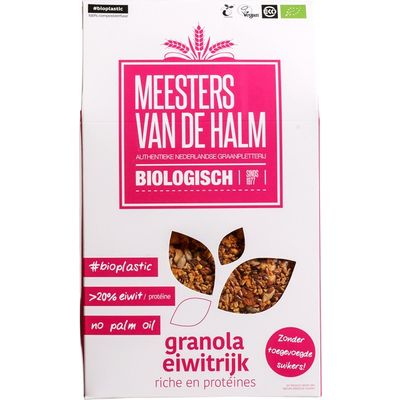 De Halm Granola eiwitrijk