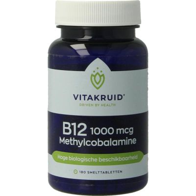 Vitakruid Vitamine B12 1000 mcg Methylcobalamine 180