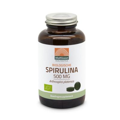 Mattisson Spirulina 500 mg bio