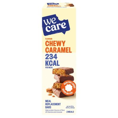 Foto van Wecare Bars chewy caramel
