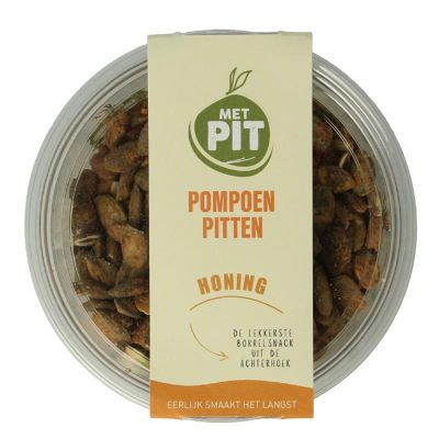 Met Pit Pompoenpitten honing 150 gram - Zoutjes/chips