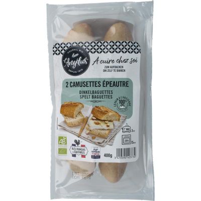 Biofournil Camusettes spelt 2 stuks - Brood en bakmixen