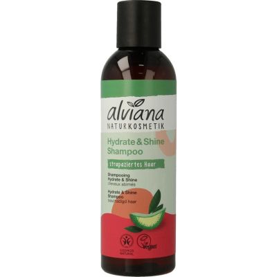 Alviana Shampoo hydrate en shine voor beschadigd haar