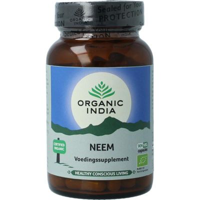 Foto van Organic India Neem bio caps