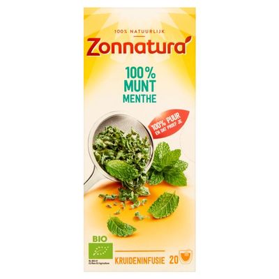 Zonnatura Munt thee 100% bio