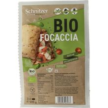 Foto van Schnitzer Focaccia 4 stuks biologisch