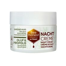 Traay Bee Honest Nachtcreme olijf propolis Foto van Traay Bee Honest Nachtcreme olijf propolis