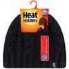 Afbeelding van Heat Holders Ladies cable hat one size black