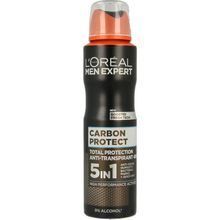 Foto van Loreal Men expert deo spray carbon protect