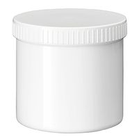 Zalfpot wit PP plastobel gedopt 500 ml