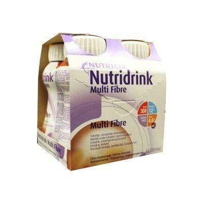 Nutridrink Multi fibre chocolade 200 ml