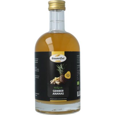 Bountiful Gember sap ananas bio Bountiful Gember sap ananas bio 500 Milliliter - Dranken