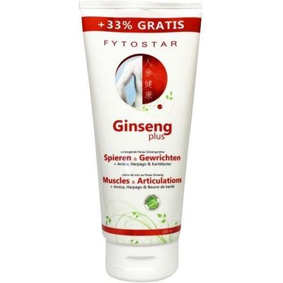 Fytostar Ginseng plus spiercreme +33%