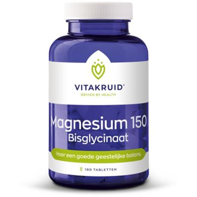 Foto van Vitakruid Magnesium 150 bisglycinaat