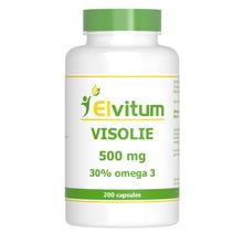 Foto van Elvitaal Visolie 500 mg omega 3 30%